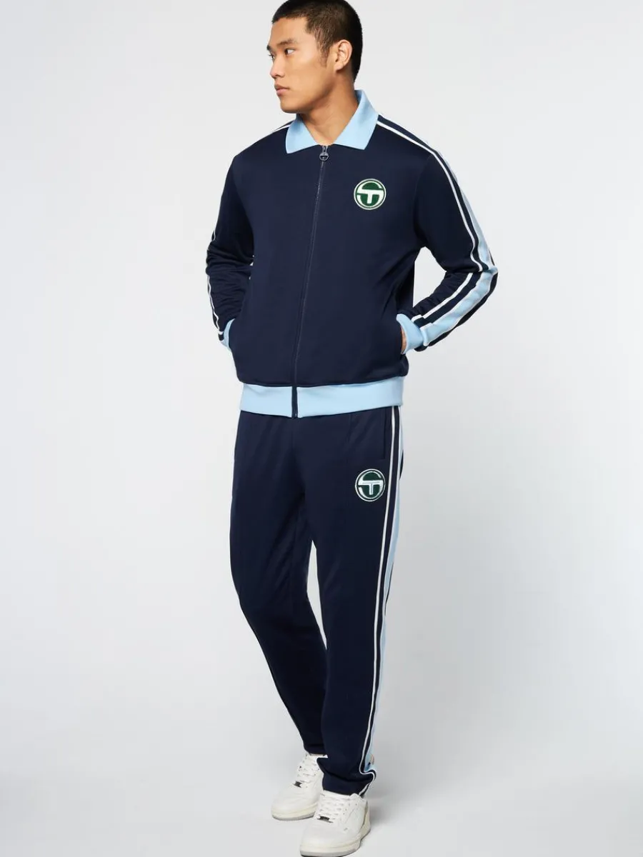 Sergio Tacchini Monte Track Jacket Archivio- Maritime Blue Best