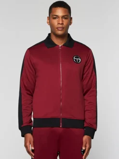 Sergio Tacchini Monte Track Jacket Archivio- Merlot Sale