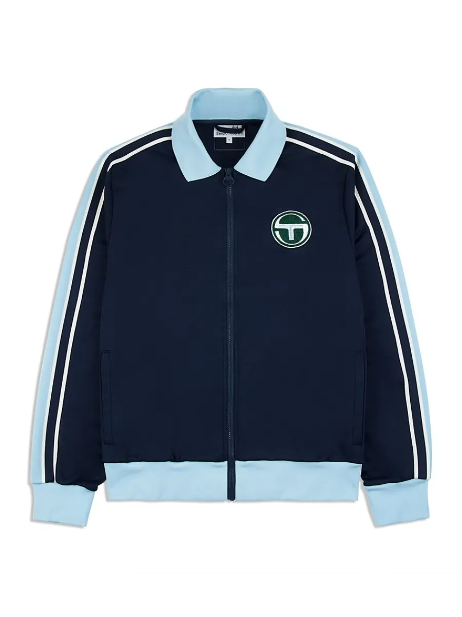 Sergio Tacchini Monte Track Jacket Archivio- Maritime Blue Online