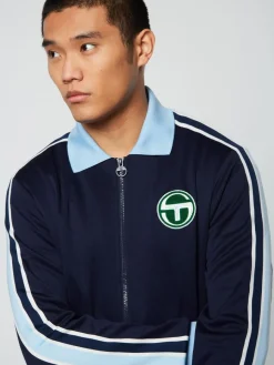 Sergio Tacchini Monte Track Jacket Archivio- Maritime Blue Online