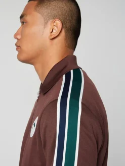 Sergio Tacchini Monte Track Jacket Archivio- Deep Mahogany New