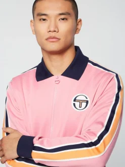 Sergio Tacchini Monte Track Jacket Archivio- Wild Rose New