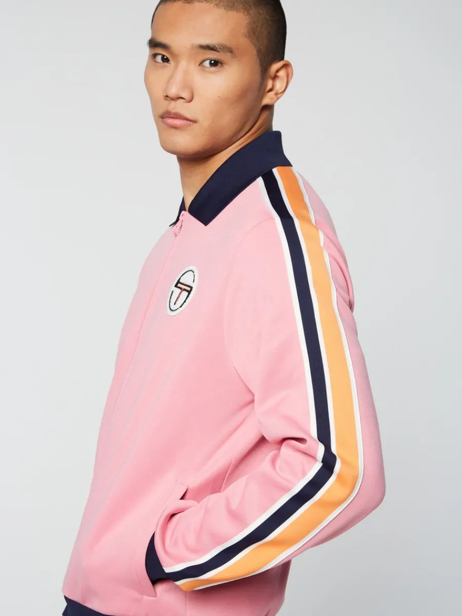 Sergio Tacchini Monte Track Jacket Archivio- Wild Rose New