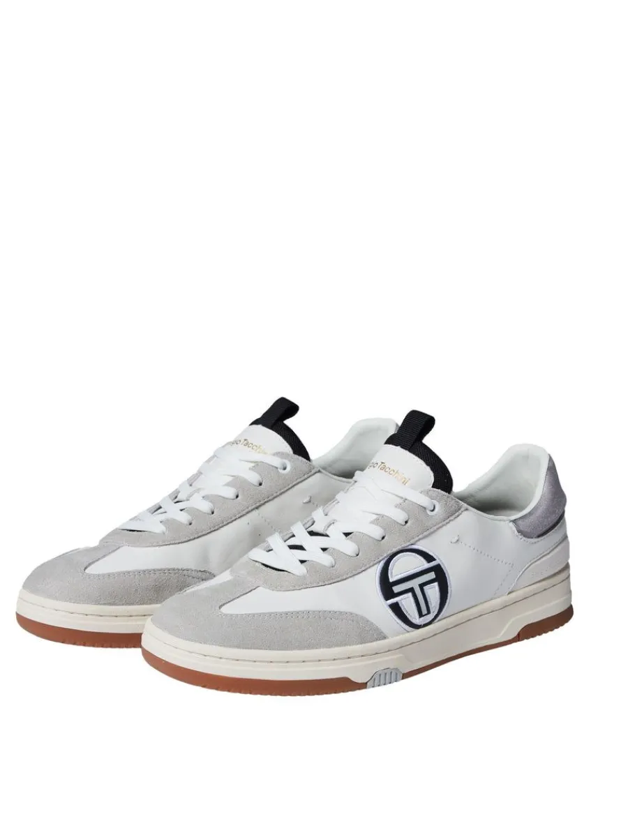 Sergio Tacchini Neo Terrace Da Sneaker- White/ Antique White/ Raven Clearance