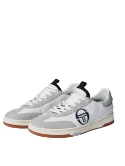 Sergio Tacchini Neo Terrace Da Sneaker- White/ Antique White/ Raven Hot