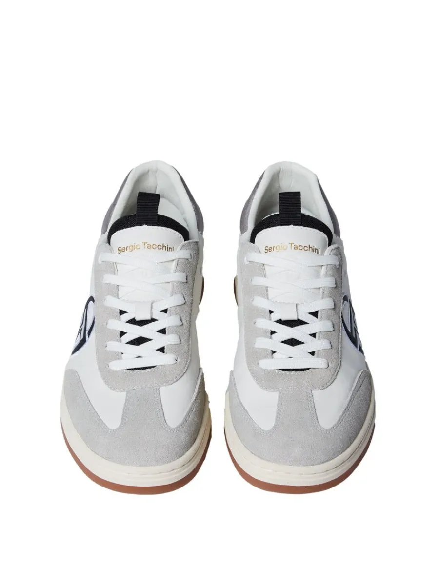 Sergio Tacchini Neo Terrace Da Sneaker- White/ Antique White/ Raven Hot