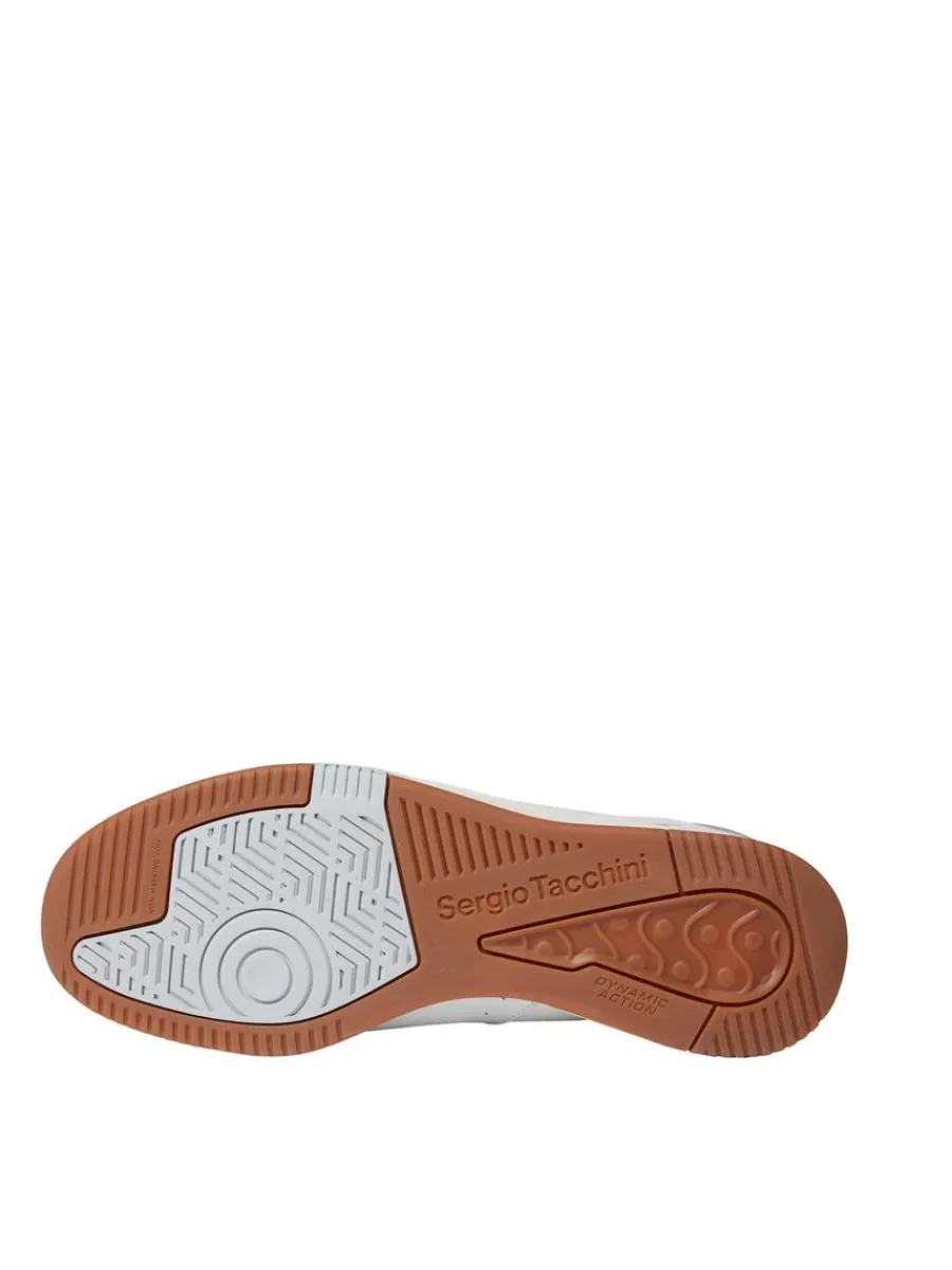 Sergio Tacchini Neo Terrace Da Sneaker- White/ Antique White/ Raven Hot