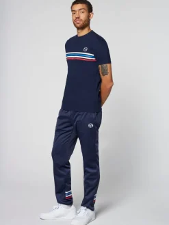 Sergio Tacchini New Melfi Short Sleeve T-Shirt Archivio- Maritime Blue Discount