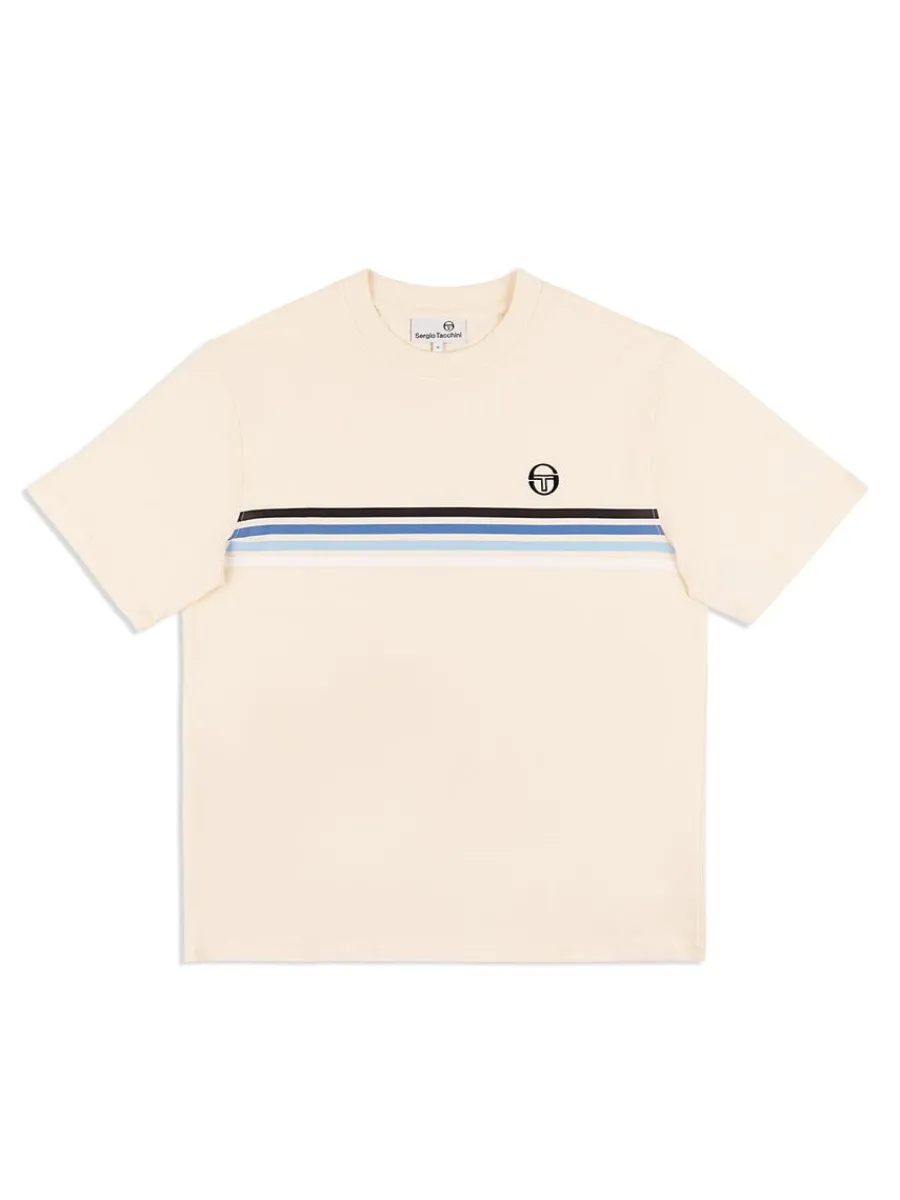 Sergio Tacchini New Melfi T-Shirt- Pearl/ Ivory New