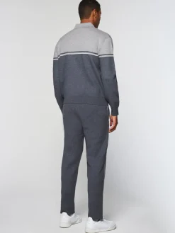 Sergio Tacchini Nostra Track Jacket- Dark Grey/ Melange Hot
