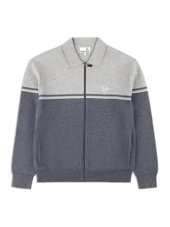 Sergio Tacchini Nostra Track Jacket- Dark Grey/ Melange New