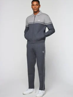 Sergio Tacchini Nostra Track Jacket- Dark Grey/ Melange Sale