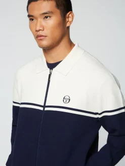 Sergio Tacchini Nostra Track Jacket- Maritime Blue Best
