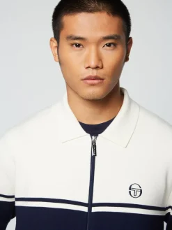 Sergio Tacchini Nostra Track Jacket- Maritime Blue Outlet