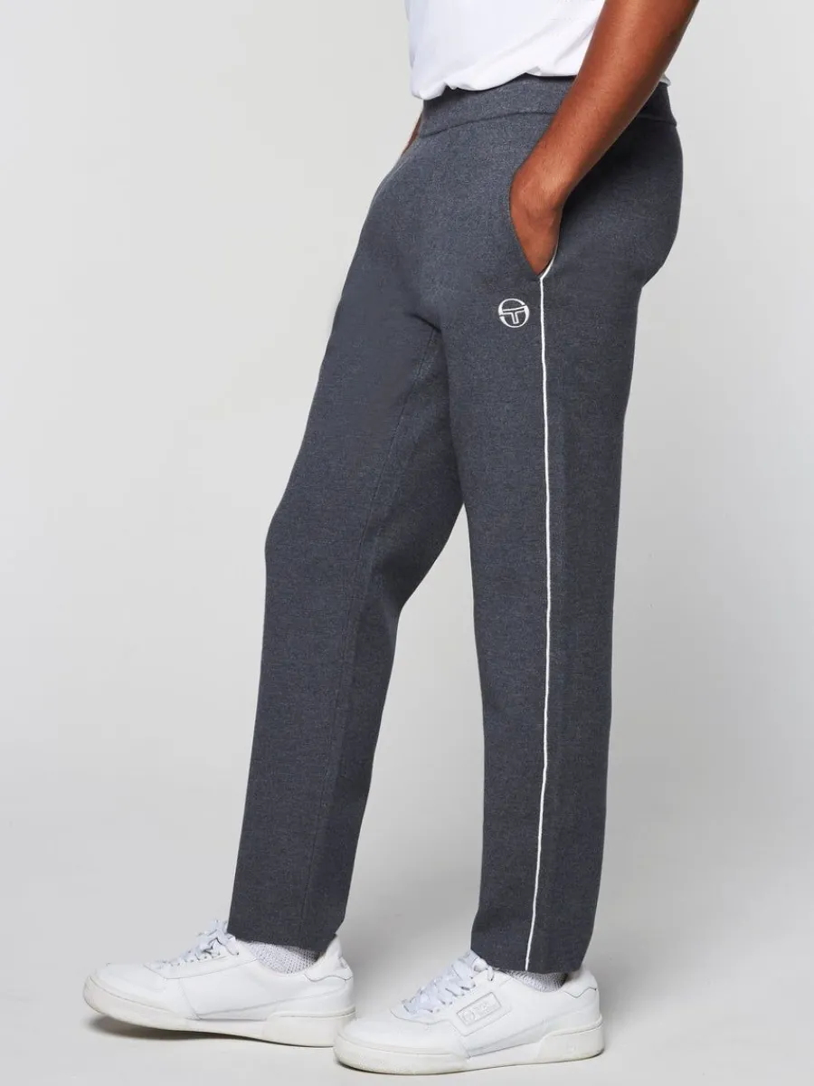 Sergio Tacchini Nostra Track Pant- Dark Grey/ Melange Hot