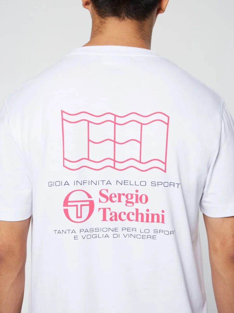 Sergio Tacchini Onda T-Shirt- Jazzy Sale