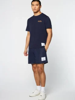 Sergio Tacchini Onda T-Shirt- Maritime Blue Discount