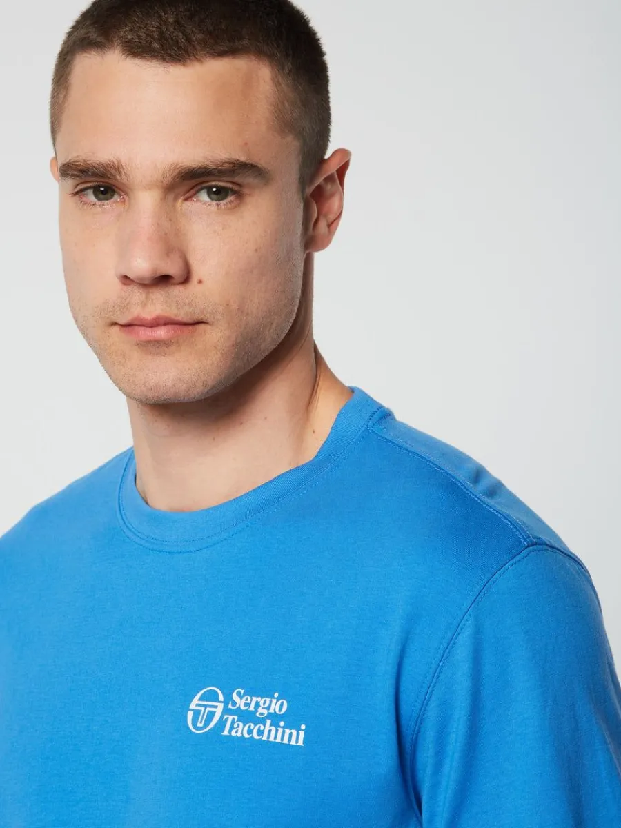 Sergio Tacchini Onda T-Shirt- Palace Blue