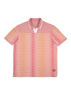 Sergio Tacchini Ondulato Polo- Wild Rose New