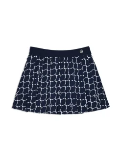 Sergio Tacchini Orazio Printed Skort- Maritime Blue Sale