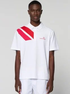 Sergio Tacchini Ortica Tennis Polo- White