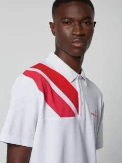 Sergio Tacchini Ortica Tennis Polo- White