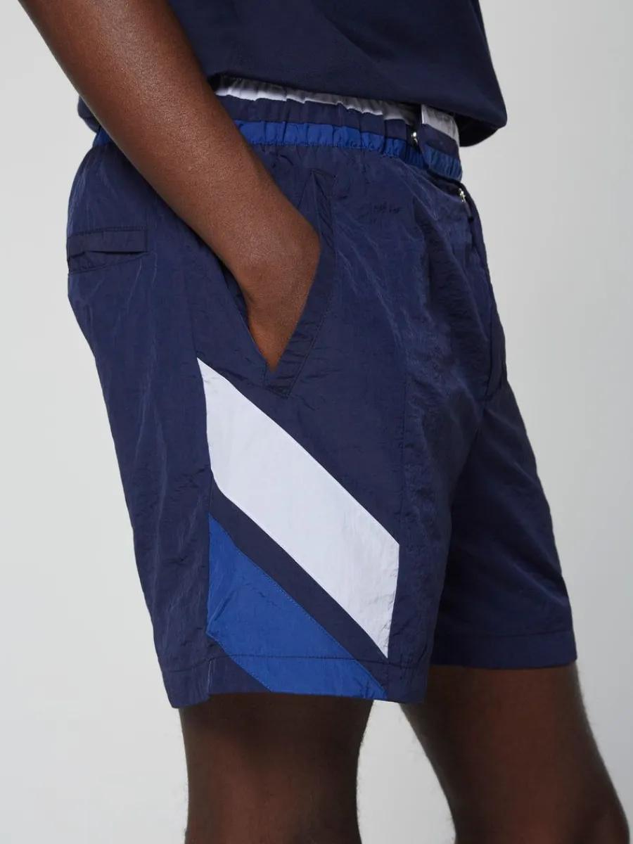 Sergio Tacchini Ortica Tennis Short- Maritime Blue Online