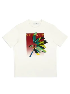 Sergio Tacchini Palma T-Shirt- Gardenia