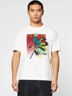 Sergio Tacchini Palma T-Shirt- Gardenia