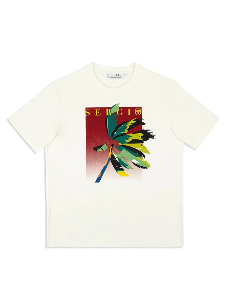 Sergio Tacchini Palma T-Shirt- Gardenia New