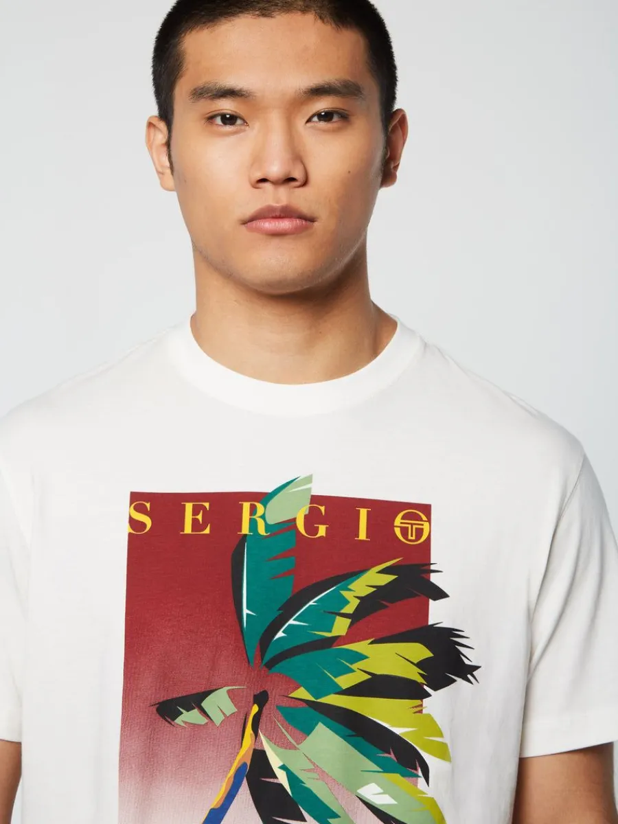 Sergio Tacchini Palma T-Shirt- Gardenia New