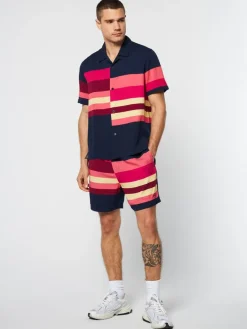 Sergio Tacchini Pennellata Cabana Shirt- Maritime Blue/ Multi Outlet