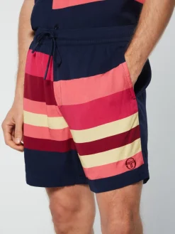 Sergio Tacchini Pennellata Short- Maritime Blue/ Multi