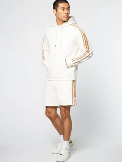 Sergio Tacchini Pereto Tape Hoodie- Gardenia Best