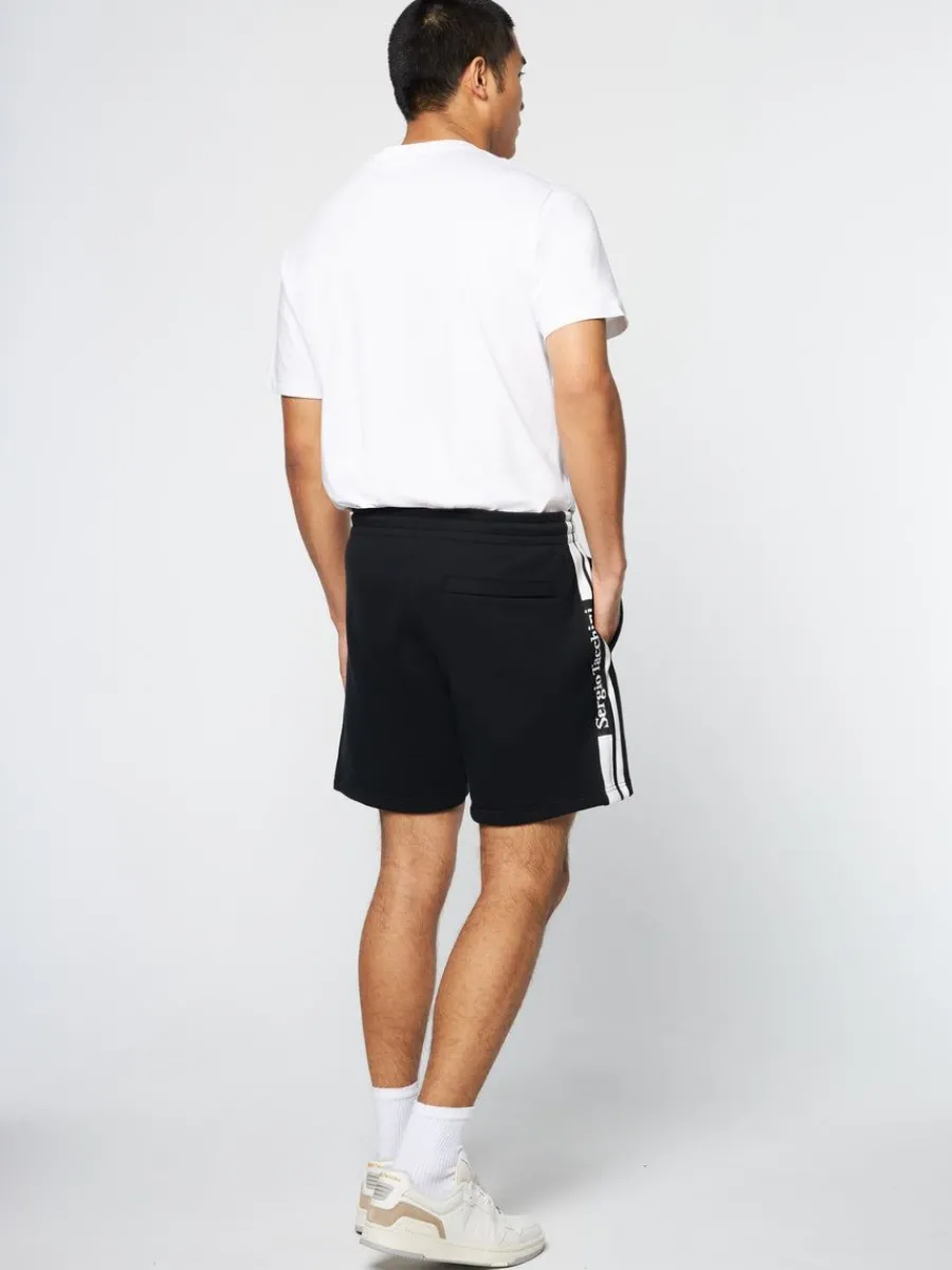 Sergio Tacchini Pereto Tape Short- Black Beauty Hot