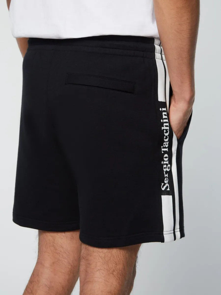 Sergio Tacchini Pereto Tape Short- Black Beauty Best