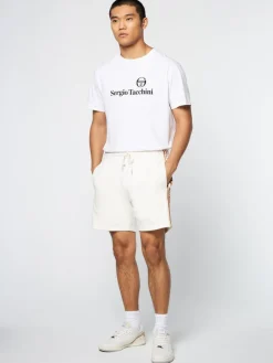 Sergio Tacchini Pereto Tape Short- Gardenia Clearance