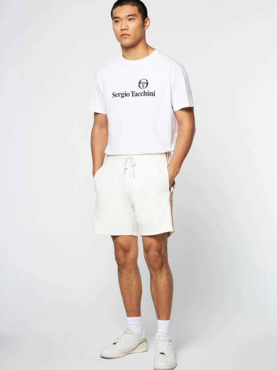 Sergio Tacchini Pereto Tape Short- Gardenia Hot