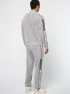 Sergio Tacchini Pereto Velour Track Jacket- Sleet Online