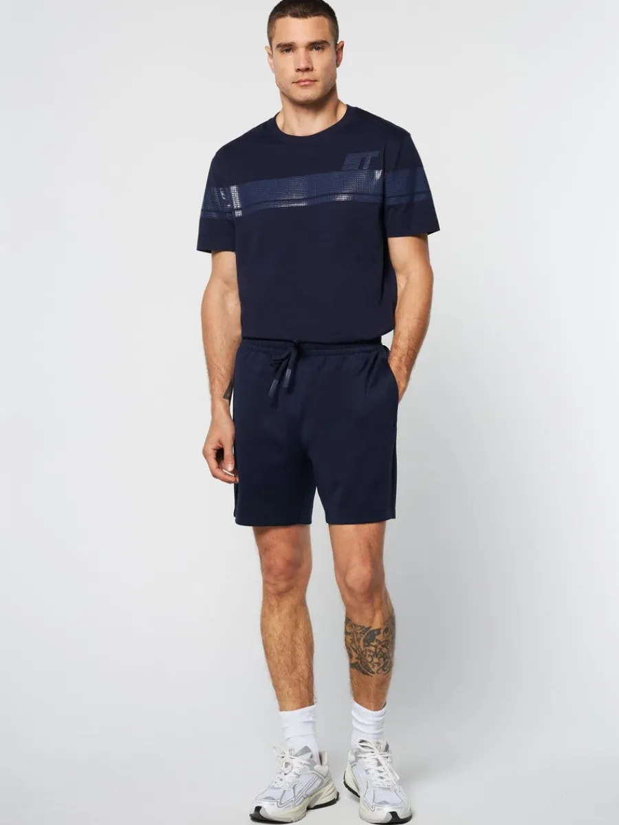 Sergio Tacchini Perforata Short- Maritime Blue Sale