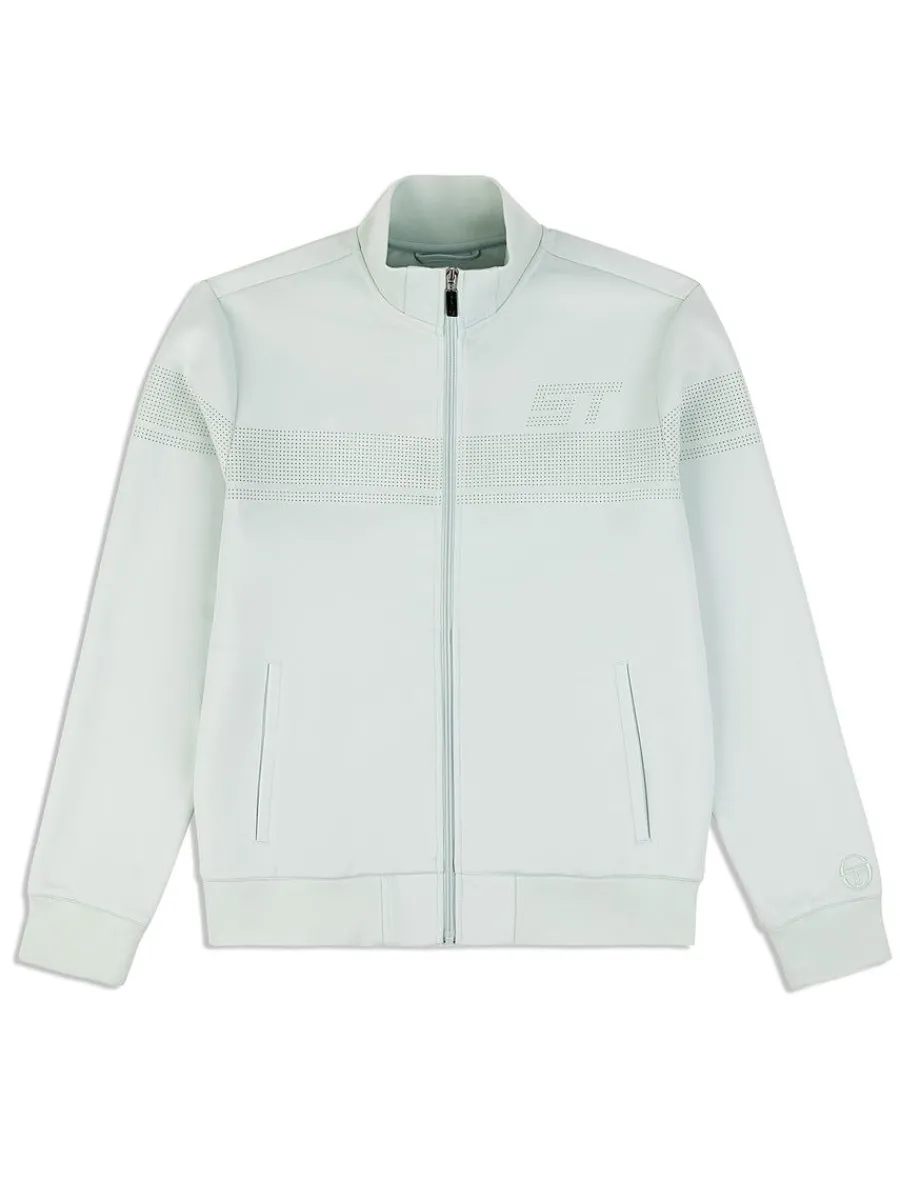 Sergio Tacchini Perforata Track Jacket- Surf Spray
