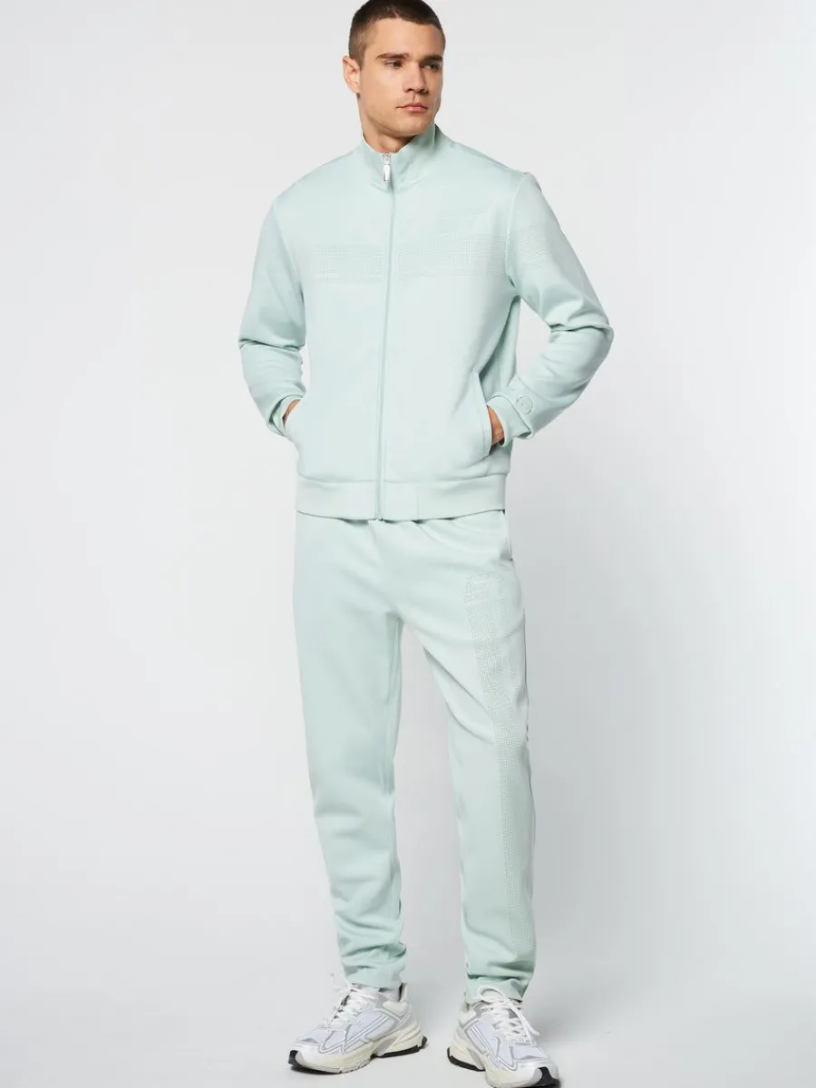 Sergio Tacchini Perforata Track Jacket- Surf Spray