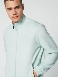 Sergio Tacchini Perforata Track Jacket- Surf Spray