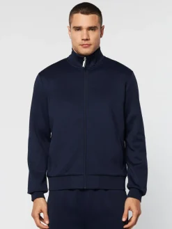 Sergio Tacchini Perforata Track Jacket-Maritime Blue Hot