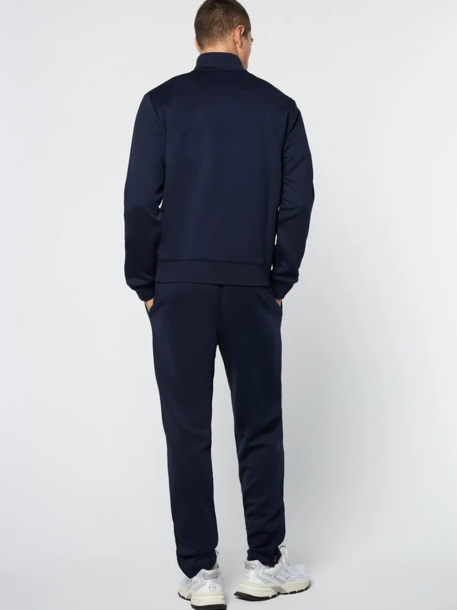 Sergio Tacchini Perforata Track Jacket-Maritime Blue