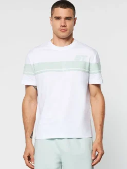 Sergio Tacchini Perforata T-Shirt- Surf Spray Sale