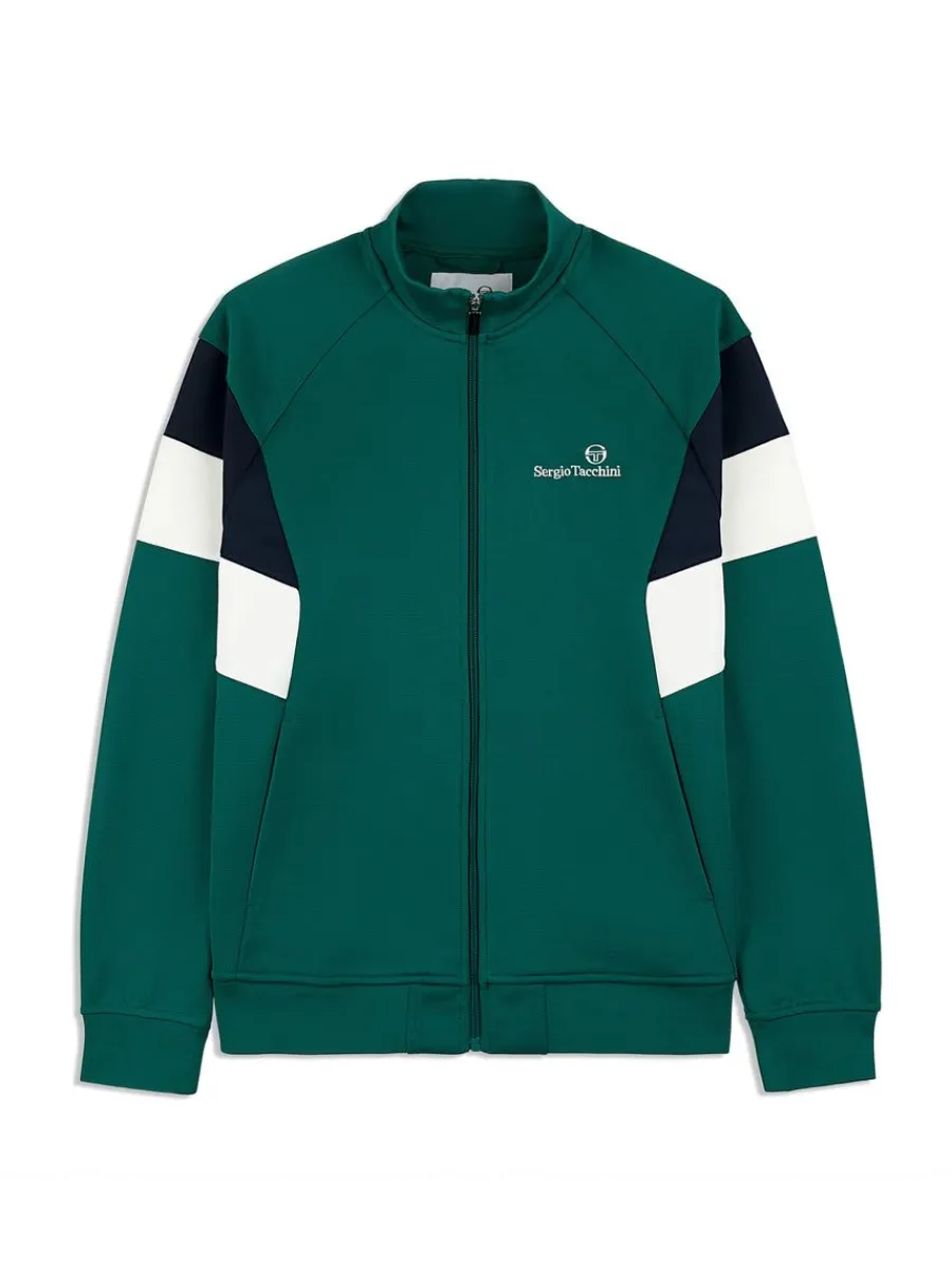 Sergio Tacchini Pero Track Jacket Archivio- Evergreen Hot