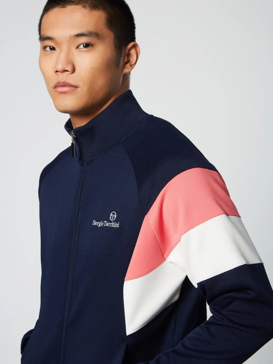 Sergio Tacchini Pero Track Jacket Archivio- Maritime Blue New