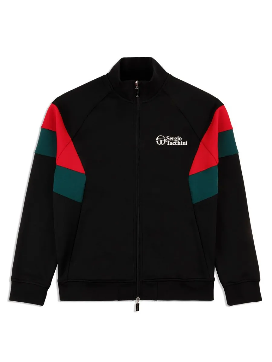 Sergio Tacchini Pero Track Jacket- Black Beauty Discount