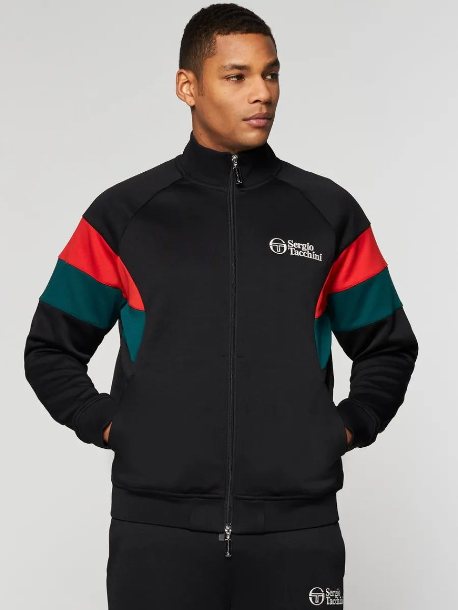 Sergio Tacchini Pero Track Jacket- Black Beauty Discount